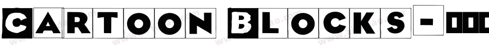 Cartoon Blocks字体转换
